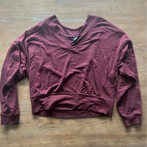 Cropped sweatshirt